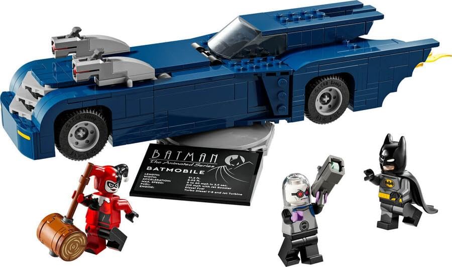 Amazon.com: LEGO 76274 DC Batman im Batmobil vs. Harley Quinn und